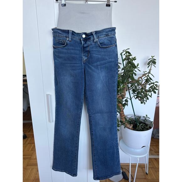 BLANQI DENIM MATERNITY BELLY SUPPORT JEANS, Size 6, EUC - Picture 1 of 4